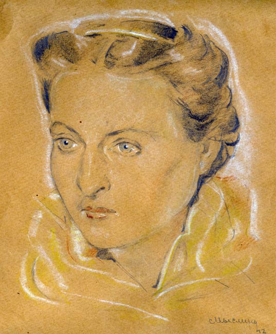 Myslina, M. W.: Porträt L. I. Pokrowskaja